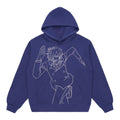 ONE PIECE SANJI SINGLE LINE HOODIE (Navy) *PRE ORDER*