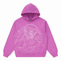 ONE PIECE DOFFY SINGLE LINE HOODIE (MAGENTA)