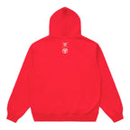 ONE PIECE LUFFY SINGLE LINE HOODIE (RED)