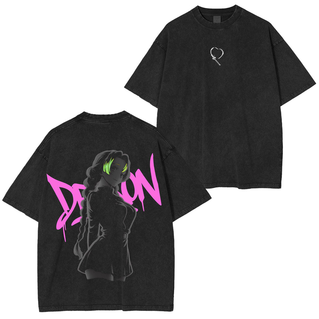 Mitsuri,Demon Slayer Unisex Washed T-Shirt
