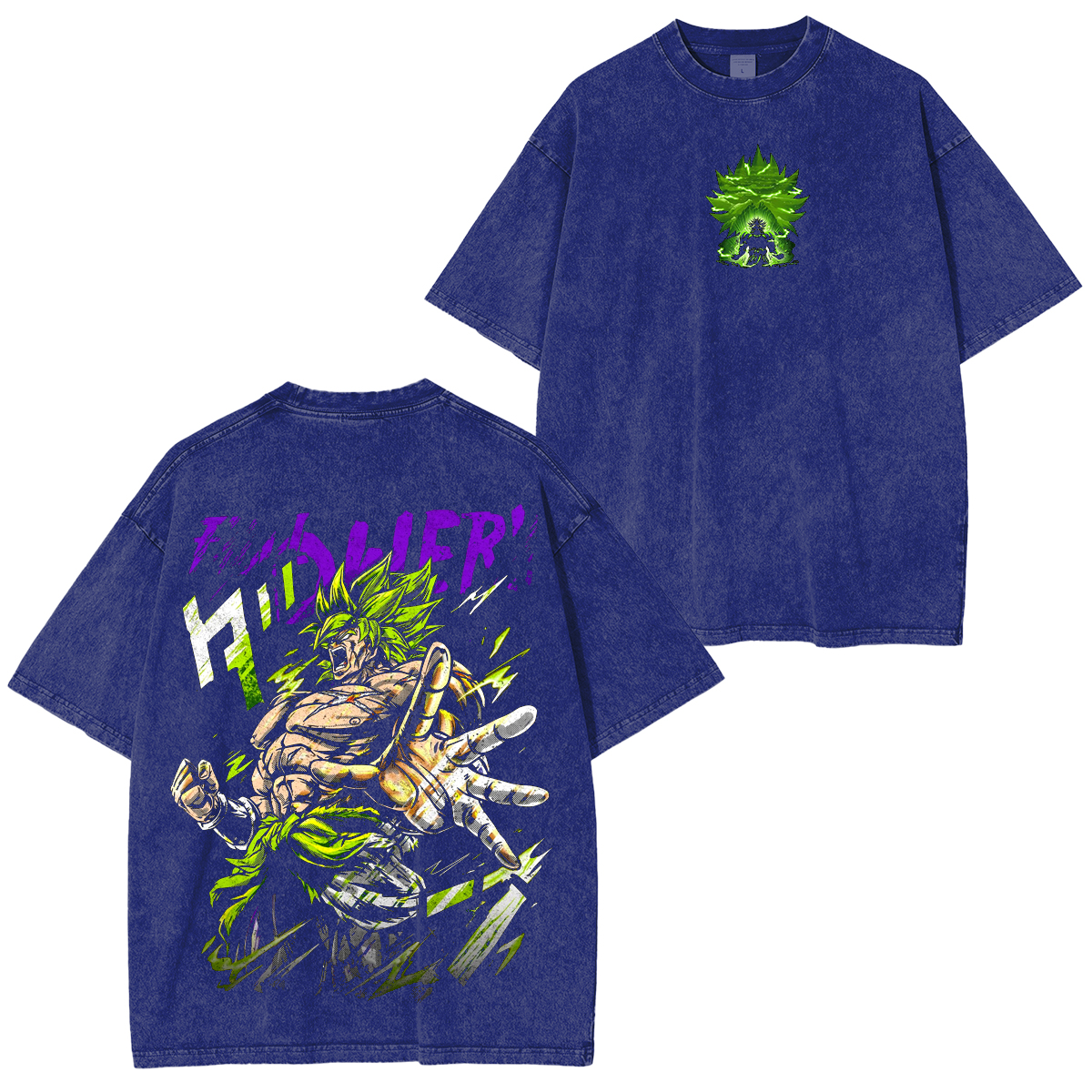 Dragon Ball Z  Anime Unisex Washed T-Shirt