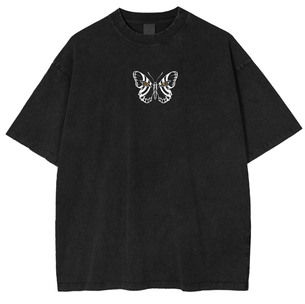 Upper Moon Three,Demon Slayer Anime Unisex Washed T-Shirt