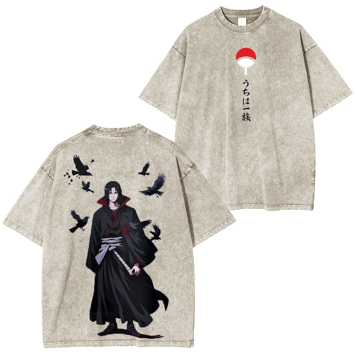 Itachiuchiha Unisex Washed T-Shirt