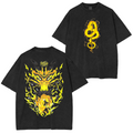 Zenitsu Demons Slayer Retro Edition Vintage Anime Unisex Washed T-Shirt
