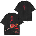 Carry The Flame Hashira Energy Everywhere Vintage Washed T-Shirt