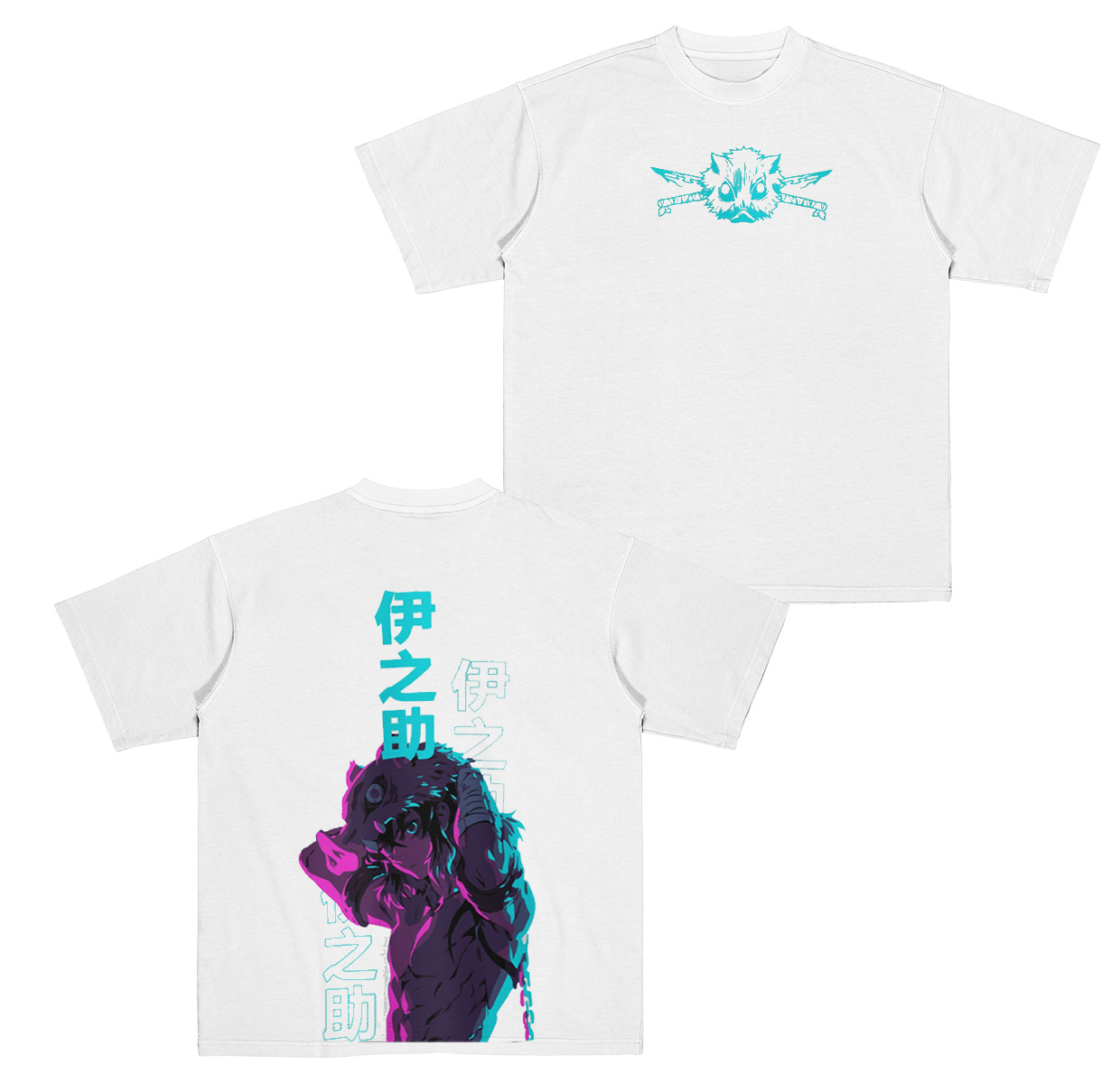 Inosuke Hashibira,Demon Slayer Anime Unisex T-shirt- sweatshirt