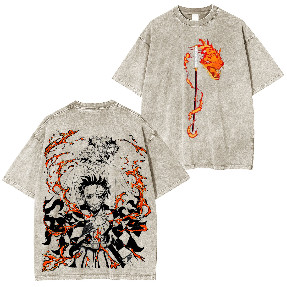 Rengoku’s flame never dies Vintage Tee