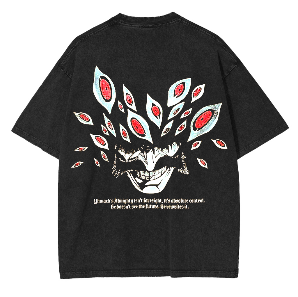 Bleach Yhwach Anime Unsiex Washed T-Shirt