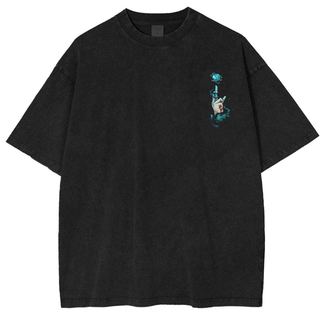 Satoru Gojo Anime Unsiex Washed T-Shirt