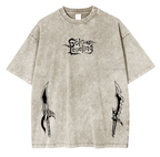 Solo Leveling Anime Unsiex Washed T-Shirt