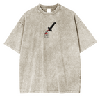 Tanjiro Kamado,Demon Slayer Anime Unsiex Washed T-Shirt