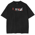 Tanjiro Kamado,Demon Slayer Anime Unsiex Washed T-Shirt