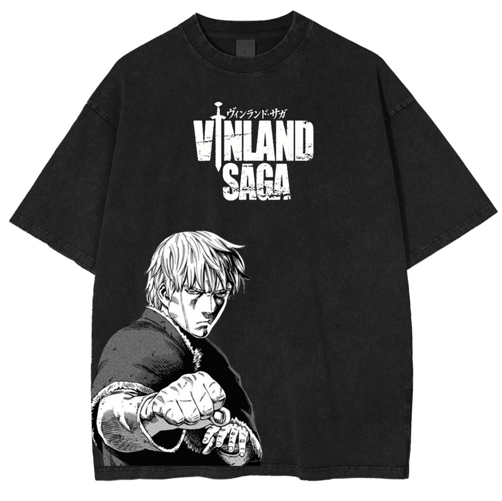 Vinland Saga Anime Unisex Washed T-Shirt