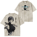 Maki Zenin Jujutsu Kaisen Unsiex Washed T-Shirt