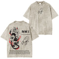 One Piece Unsiex Washed T-Shirt