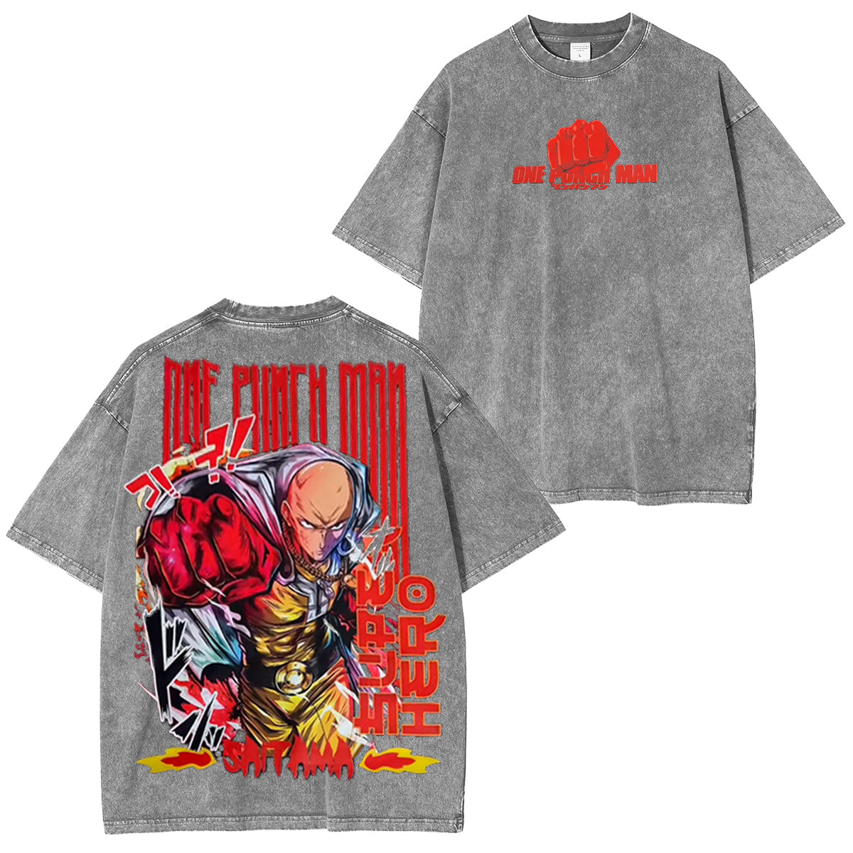One Punch Man Vintage Tee