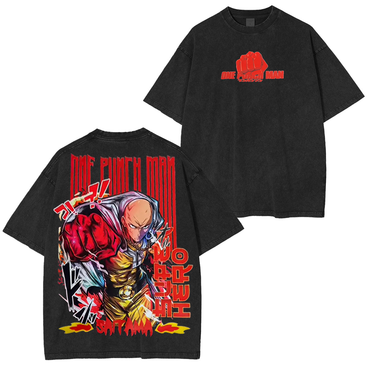 One Punch Man Vintage Tee