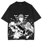 Chainsaw Man Unsiex Washed T-Shirt