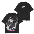 Demon Slayer Anime  Unsiex Washed T-Shirt