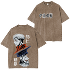 Jujutsu Kaisen Anime Unisex Washed T-Shirt