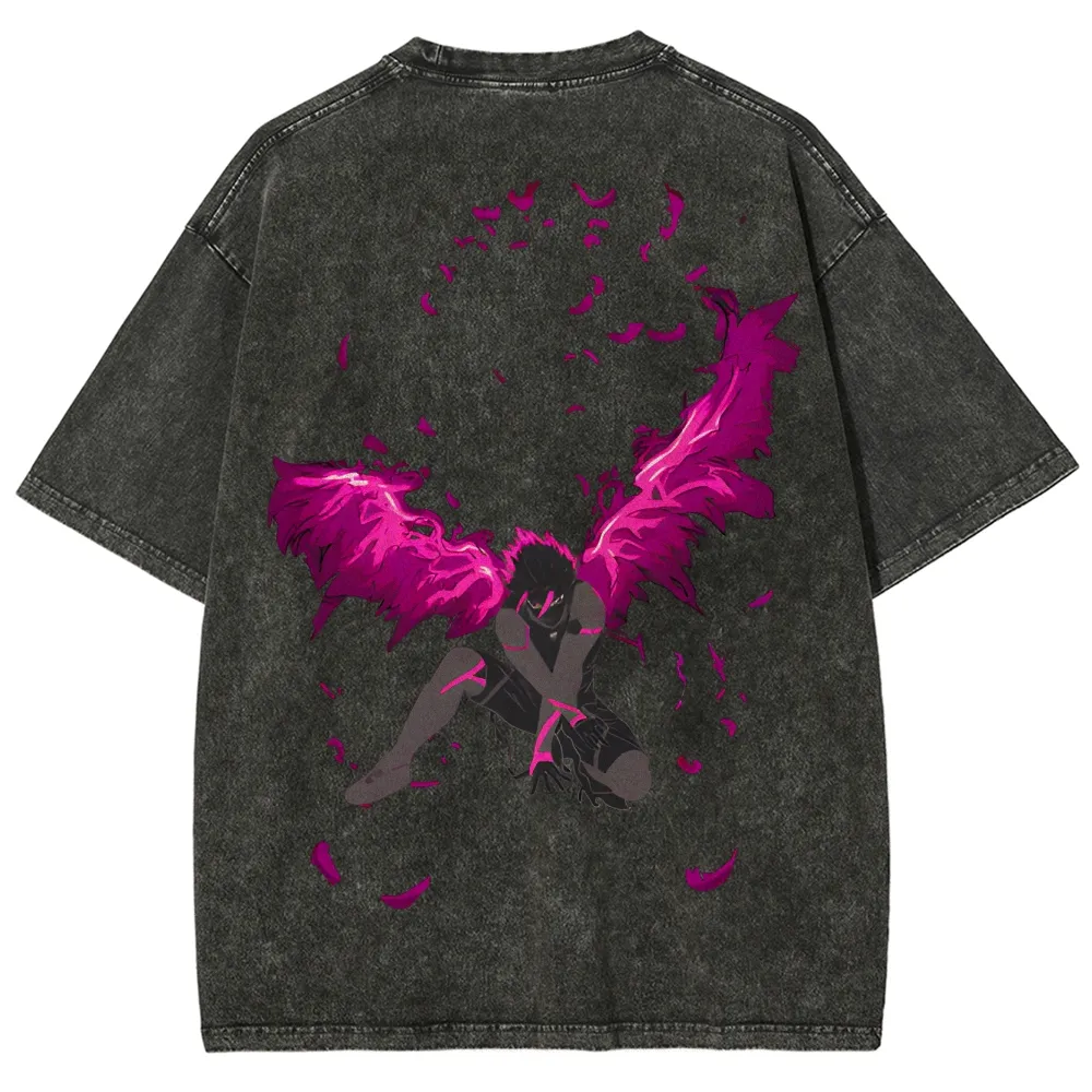 Blue Lock Anime Unisex Washed T-Shirt