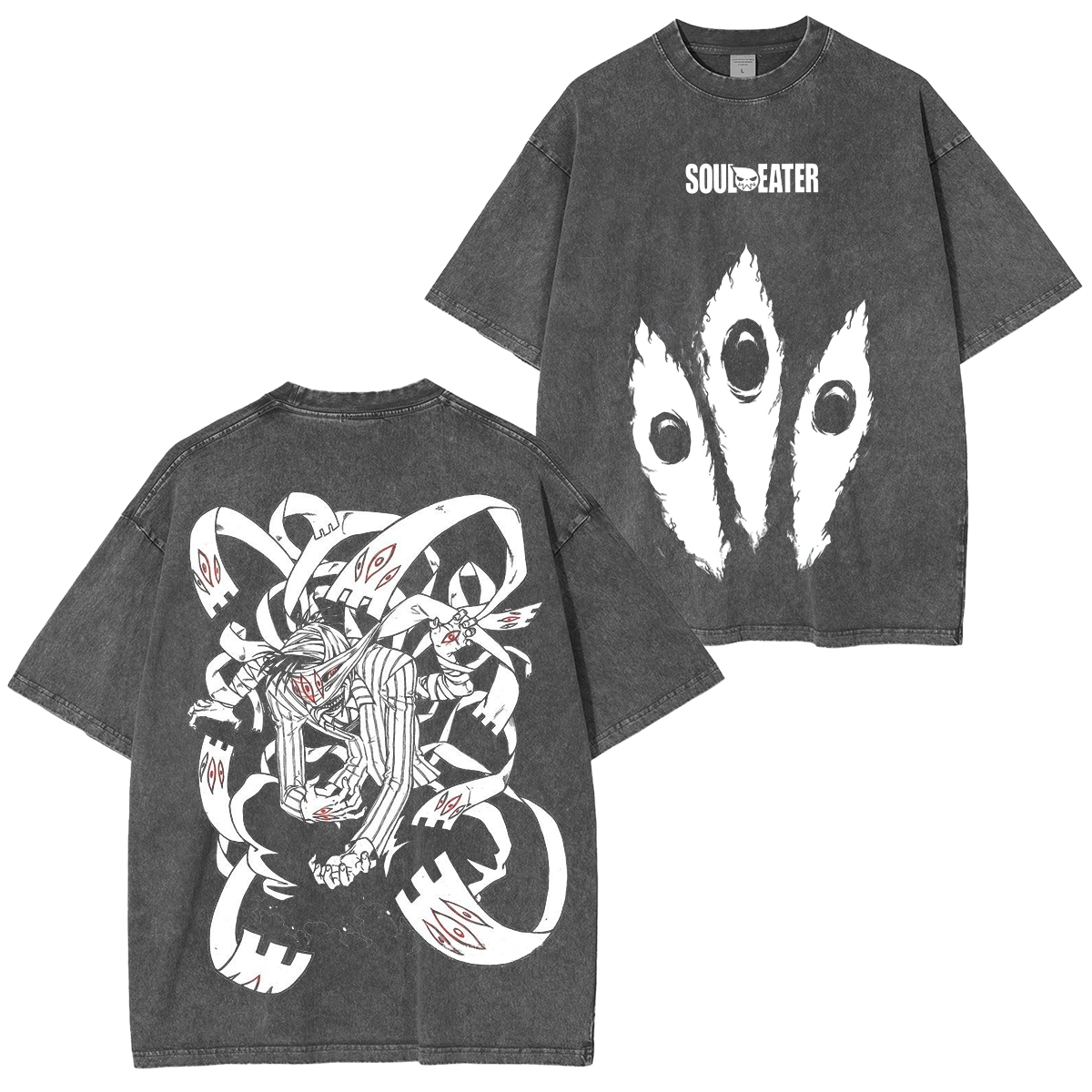 Soul Eater Anime Unisex Washed T-Shirt