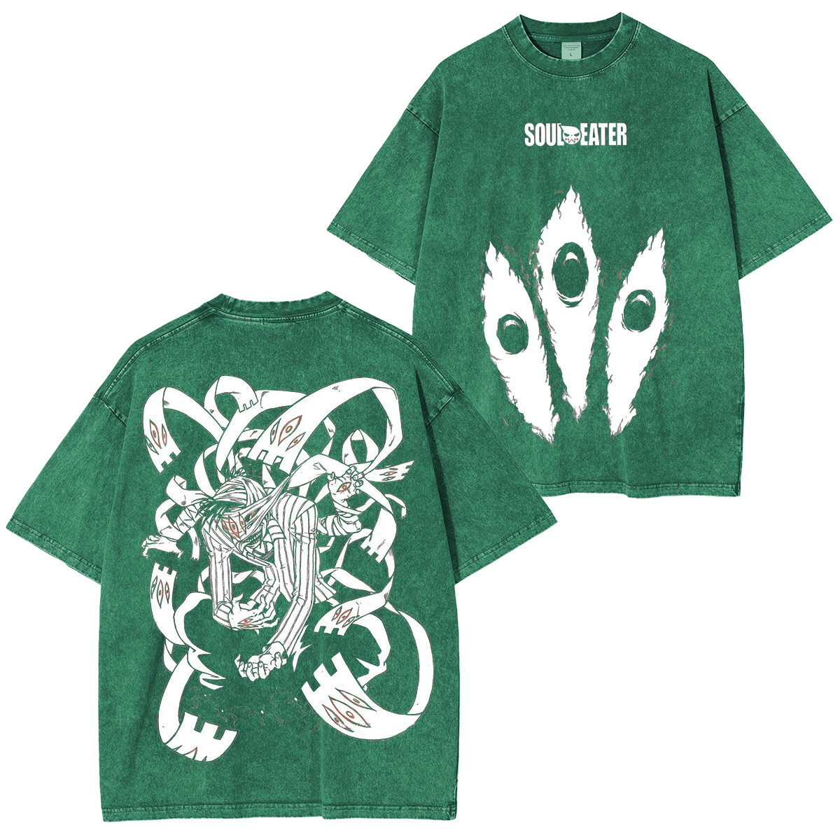 Soul Eater Anime Unisex Washed T-Shirt