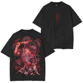Toji Fushiguro Vintage ,Jujutsu Kaisen  Anime Unisex Washed T-Shirt