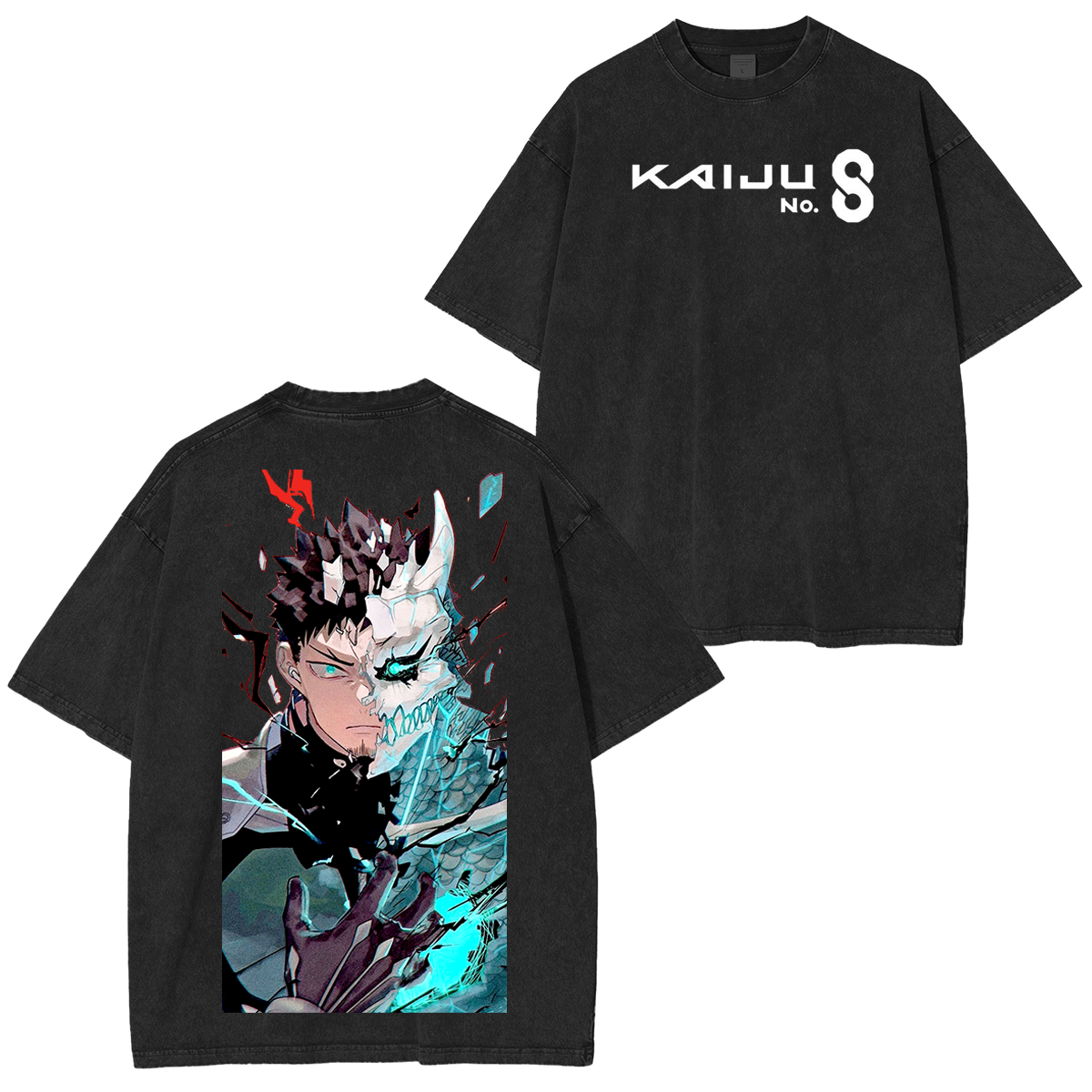 Kaiju No. 8 Anime Unisex Washed T-Shirt