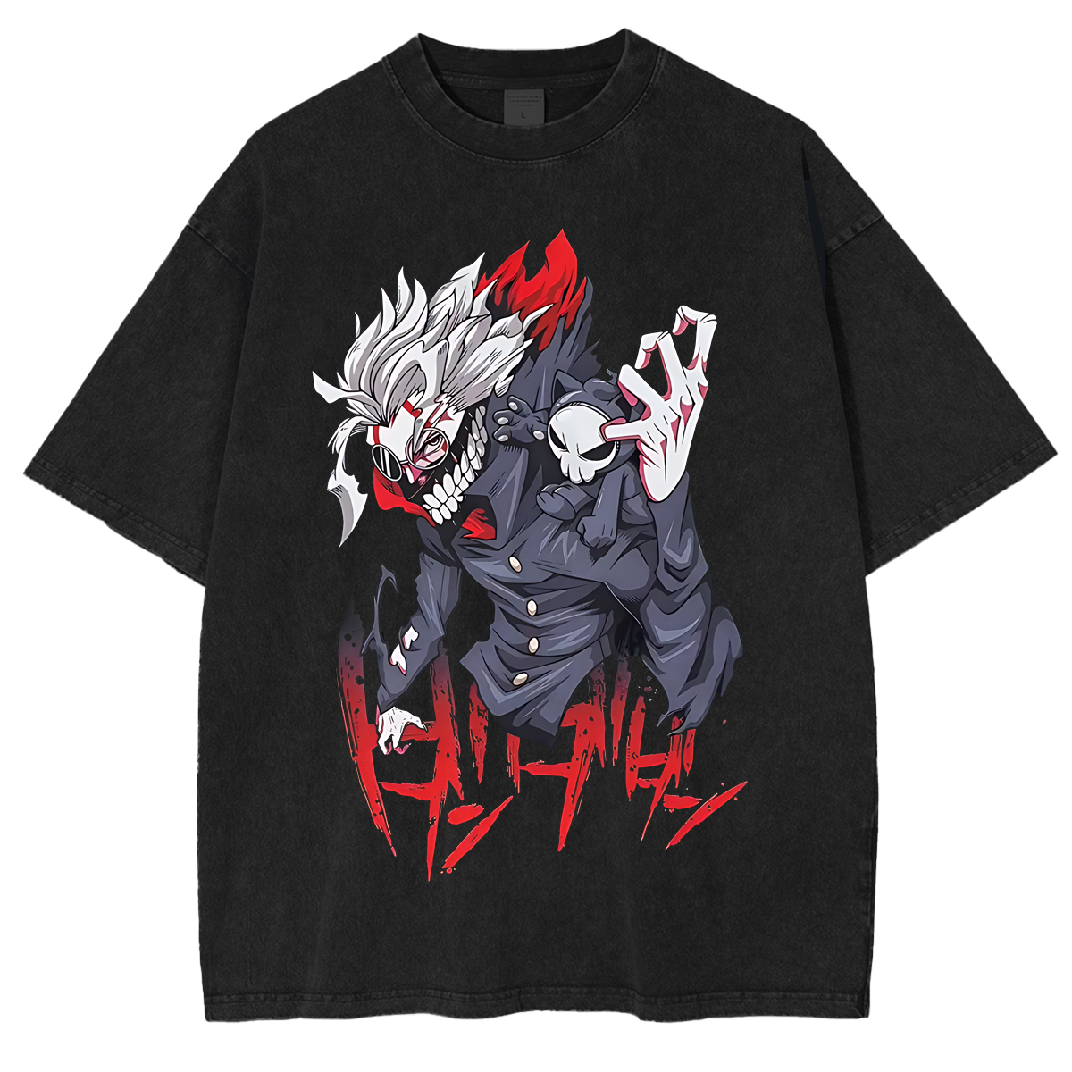 Dandadan Anime Unisex Washed T-Shirt