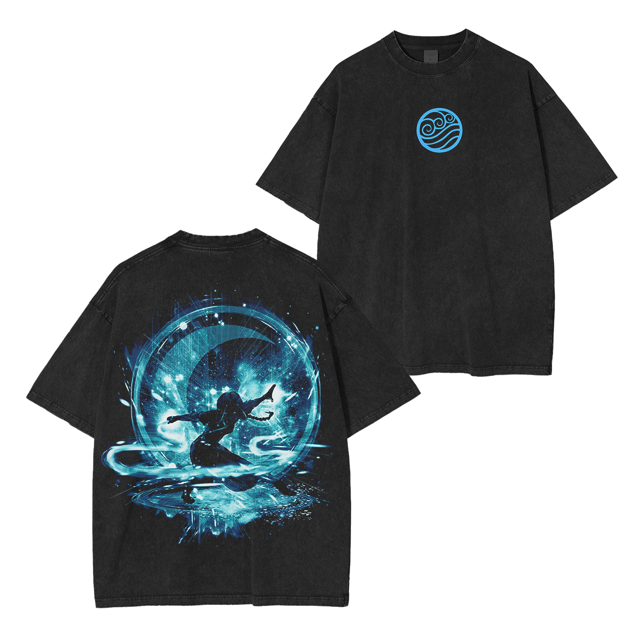 Avatar the Last Airbender Anime Unisex Washed T-Shirt