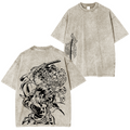 Tanjiro ,Demon Slayer Anime Unisex Washed T-Shirt