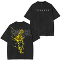 Zenitsu Thunderclap,Demon Slayer Anime Unisex Washed T-Shirt