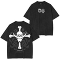 One Piece Anime Unisex Washed T-Shirt
