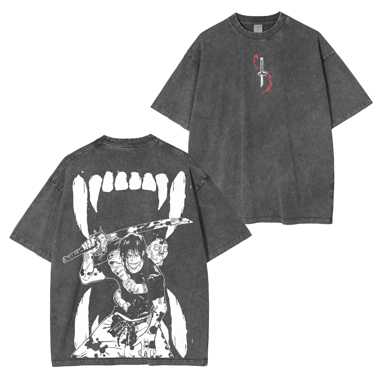 Toji Fushiguro,Jujutsu Kaisen Anime Unisex Washed T-Shirt