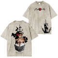Black Clover Anime Unisex Washed T-Shirt