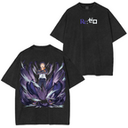 Re:Zero Anime Unisex Washed T-Shirt