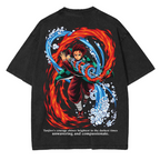 Tanjiro,Demon Slayer Anime Unisex Washed T-Shirt