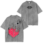 Trafalgar D. Water Law,One Piece Anime Unisex Washed T-Shirt