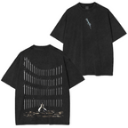 Bleach Bankai Combo Anime Unisex Washed T-Shirt