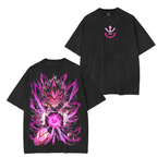 Vegeta Ego- Dragon Ball Super Retro Anime Unisex Washed T-Shirt