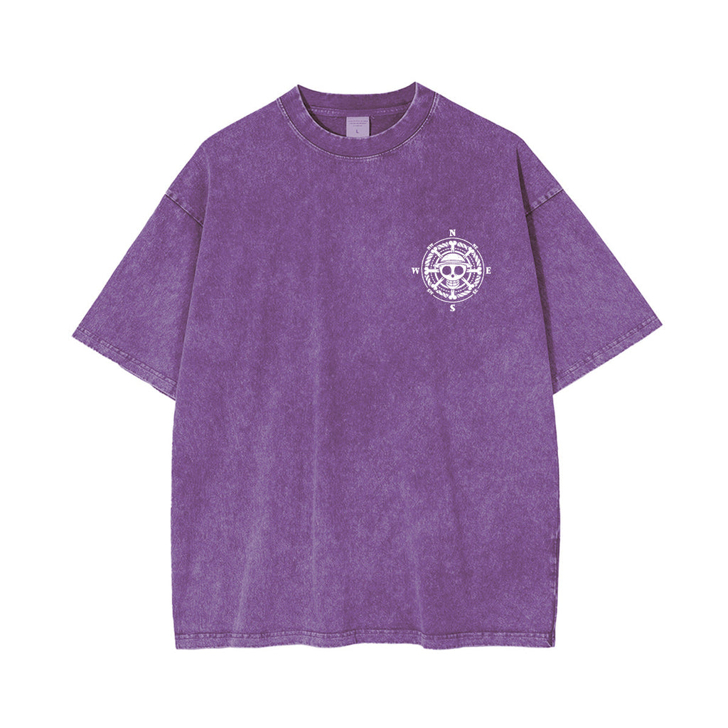 Zoro One Piece Unisex Washed T-Shirt