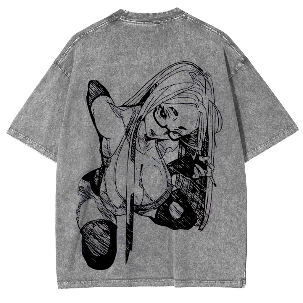 Seiko Ayase,Dandadan Anime Unisex Washed T-Shirt