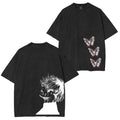 Retro Vintage Ken Kaneki Tokyo Ghoul Anime Unisex Washed T-Shirt