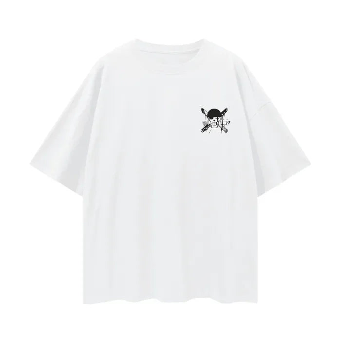 Pirate Hunter Graffiti 2.0 Streetwear White Shirt