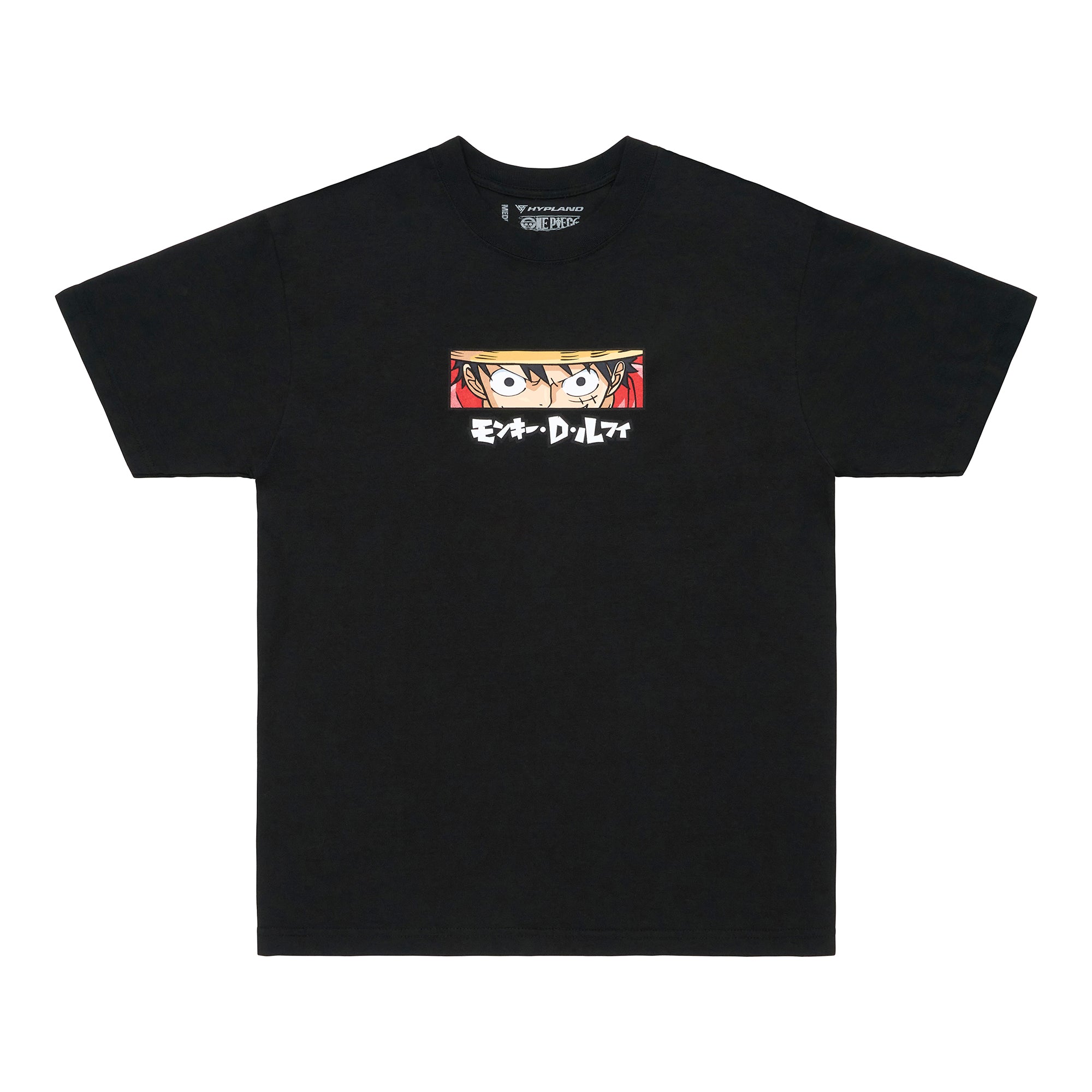 ONE PIECE LUFFY EYES SHIRT (BLACK)