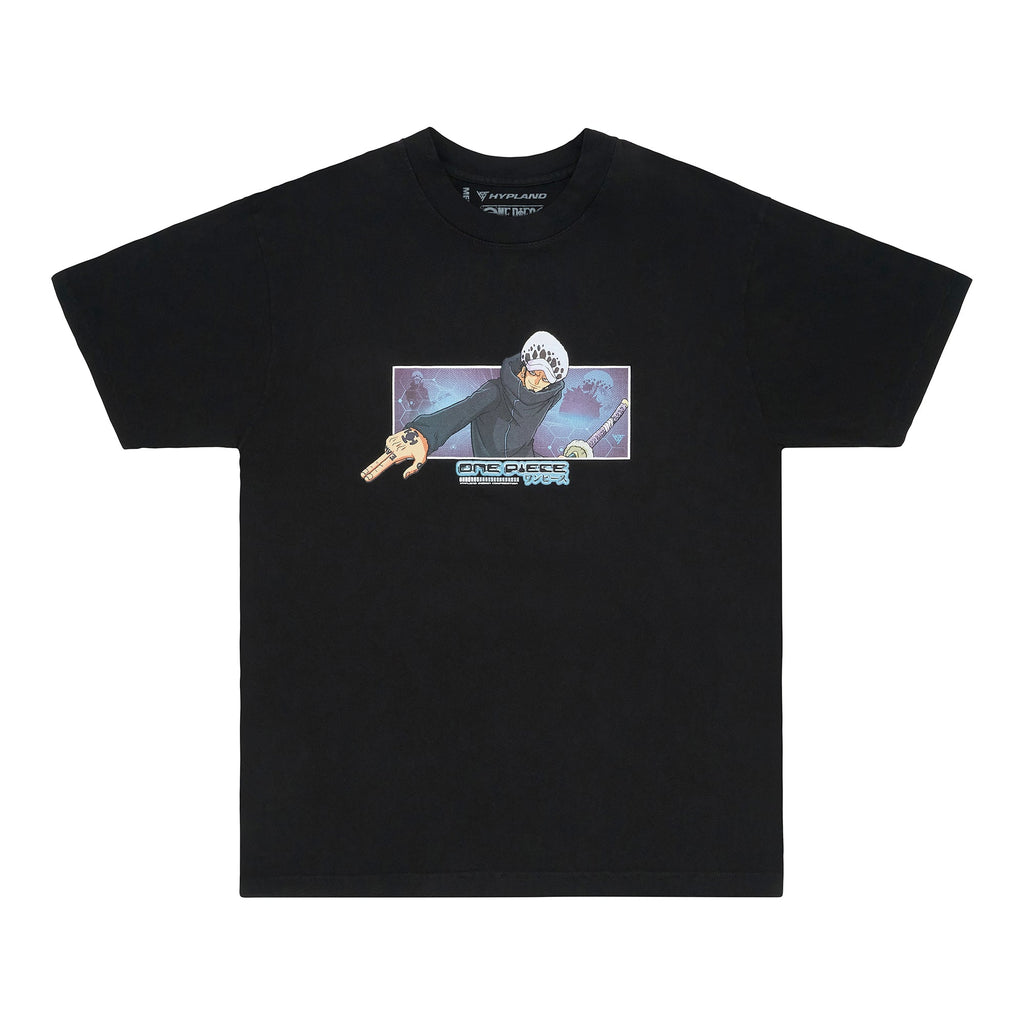 ONE PIECE LAW BOX LOGO SHIRT (BLACK)