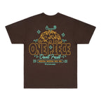 ONE PIECE NEON FLAME SHIRT (CHOCOLATE)