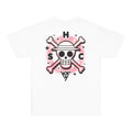 ONE PIECE AIR BRUSH JOLLY ROGER SHIRT (WHITE)