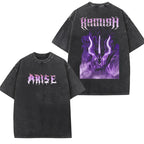 Solo Leveling Arise Printed Unisex Washed T-Shirt
